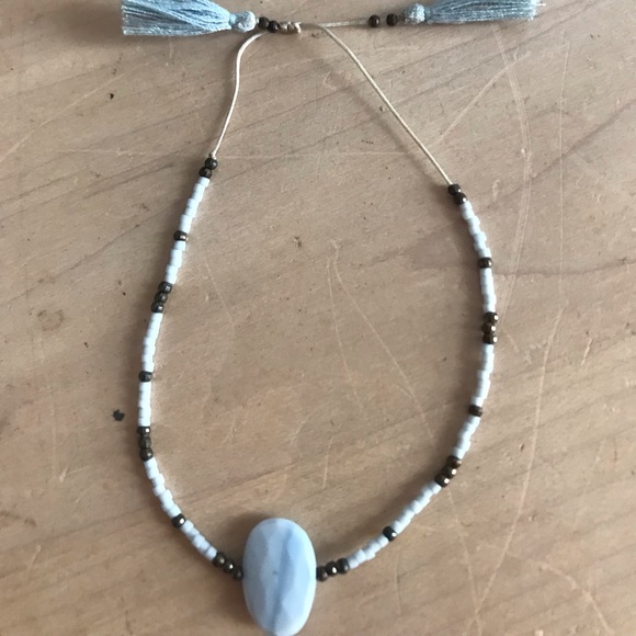 Chan Luu Blue Bead Adjustable Bracelet with Pouch - Picture 6 of 8